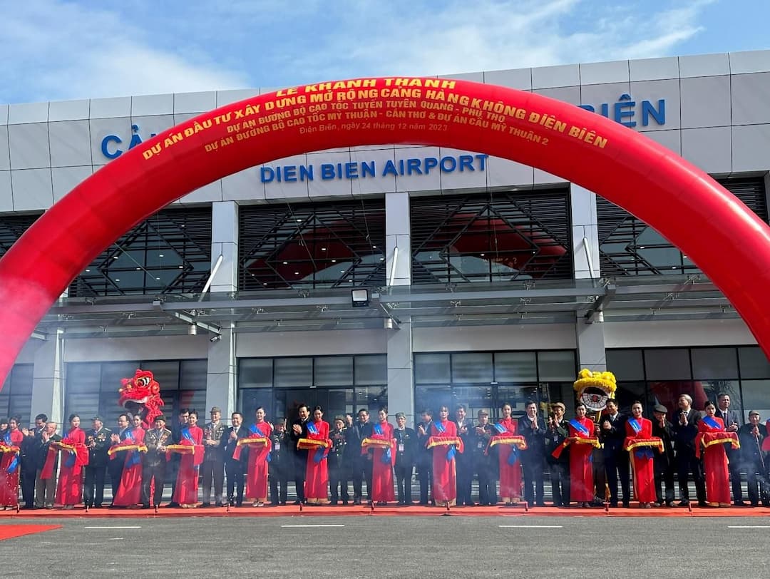 Khánh thành Dự án mở rộng sân bay Điện Biên